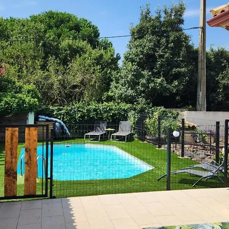 Familliale Au Calme Sans Vis A Vis, Bbq, Piscine Privee, Proche De La Villa Saint-Thibery